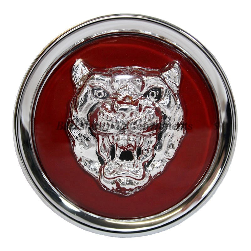 Alloy Wheel Badge Ruby Red and Silver MNA6249EA