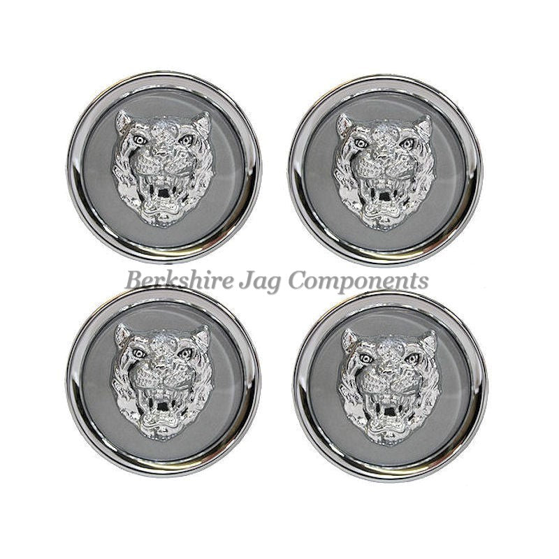 Alloy Wheel Badges Grey and Silver MNA6249GA-S