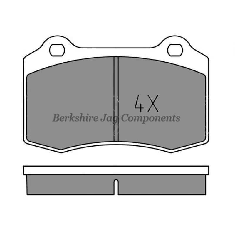 XJ8 Rear Brake Pads MXD2750AAM