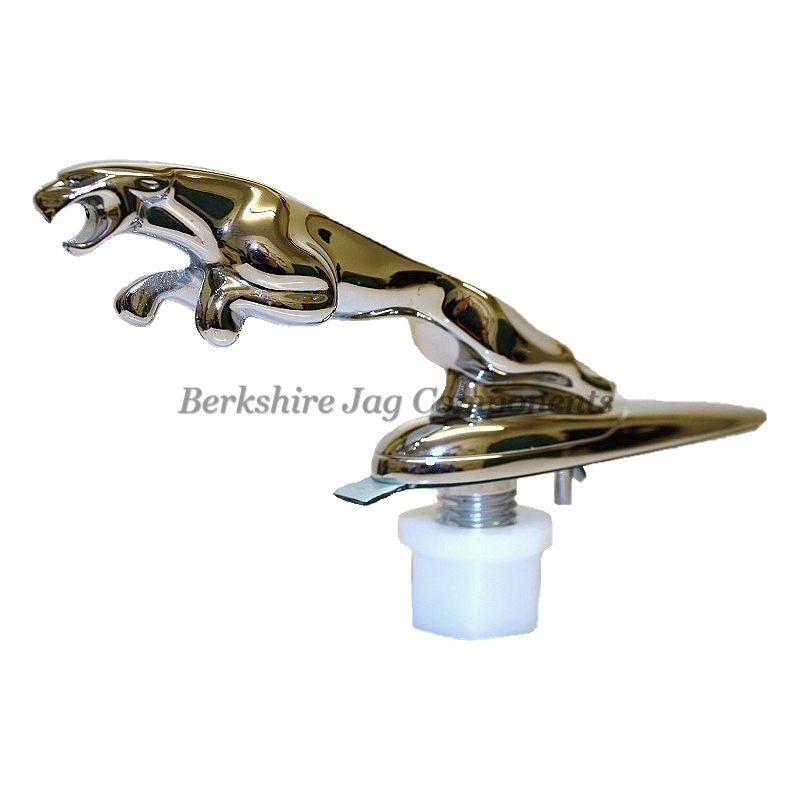 Spring Loaded Chrome Leaping Jaguar Mascot XR82202